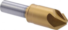 M.A. Ford - 3/4" Head Diam, 1/2" Shank Diam, 6 Flute 82° High Speed Steel Countersink - Industrial Tool & Supply