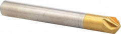 M.A. Ford - 1/4" Head Diam, 1/4" Shank Diam, 6 Flute 100° High Speed Steel Countersink - Industrial Tool & Supply