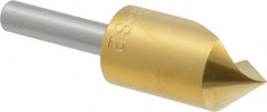 M.A. Ford - 5/8" Head Diam, 1/4" Shank Diam, 1 Flute 82° High Speed Steel Countersink - Industrial Tool & Supply