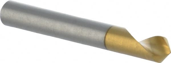 M.A. Ford - 1/4" Head Diam, 1/4" Shank Diam, 1 Flute 90° High Speed Steel Countersink - Industrial Tool & Supply