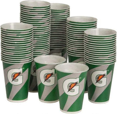 Gatorade - 7 Ounce Flat Bottom Drinking Cup - Paper, 2,000 Pieces - Industrial Tool & Supply
