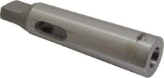 Accupro - MT1 Inside Morse Taper, MT3 Outside Morse Taper, Standard Reducing Sleeve - Hardened & Ground Throughout, 1/4" Projection, 3-7/8" OAL - Exact Industrial Supply