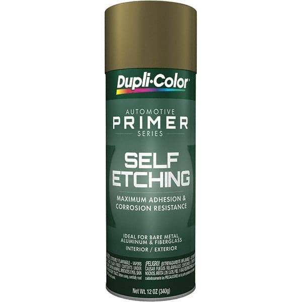 Dupli-Color - 12 oz Green Primer - 14 Sq Ft/Gal, Direct to Metal, Spray - Industrial Tool & Supply