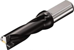 Sandvik Coromant - 97mm Max Drill Depth, 3xD, 31mm Diam, Indexable Insert Drill - 2 Inserts, 40mm Shank Diam, Flange Shank - Industrial Tool & Supply