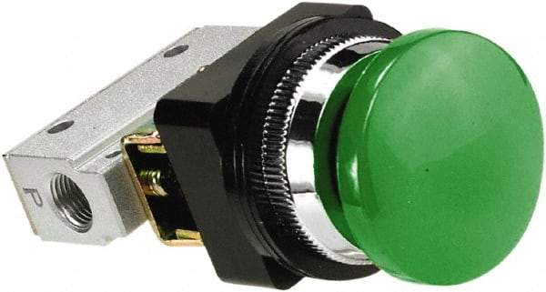 ARO/Ingersoll-Rand - Manually Operated Valves   Valve Type: Manual Mechanical    Actuator Type: Palm Button/Spring - Industrial Tool & Supply