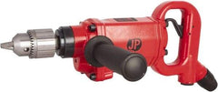PRO-SOURCE - 1/2" Keyed Chuck - D-Handle with Side Handle, 1,200 RPM, 2.36 LPS, 5 CFM, 1 hp, 90 psi - Industrial Tool & Supply