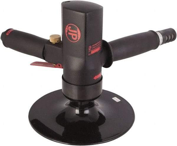 PRO-SOURCE - 7" Max Disc, 5,000 RPM, Pneumatic Handheld Disc Sander - 3.9 CFM, 1/4" Inlet, 0.8 hp, 90 psi - Industrial Tool & Supply