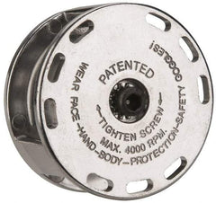 PRO-SOURCE - 2-5/8" Diam Angle & Disc Grinder Adapter - For Use with 23mm Wire Brushes, Rubber Erasers & Utility Surface Blasters - Industrial Tool & Supply