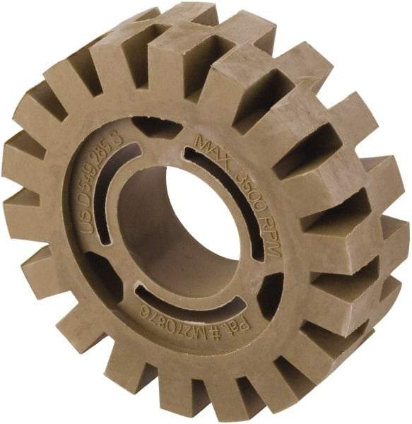 PRO-SOURCE - 4" Diam Angle & Disc Grinder Eraser Wheel - For Use with Utility Surface Blasters - Industrial Tool & Supply