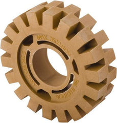 PRO-SOURCE - 4" Diam Angle & Disc Grinder Eraser Wheel - For Use with Utility Surface Blasters - Industrial Tool & Supply