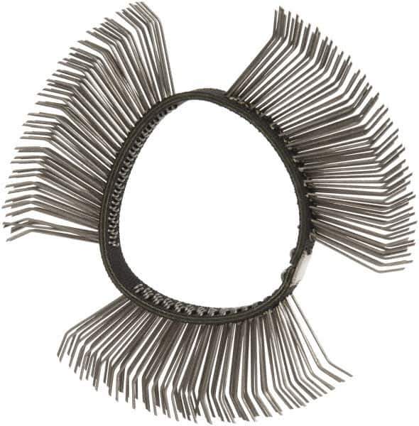 PRO-SOURCE - 4" Diam Angle & Disc Grinder Brush - For Use with Utility Surface Blasters - Industrial Tool & Supply