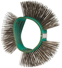 PRO-SOURCE - 4" Diam Angle & Disc Grinder Brush - For Use with Utility Surface Blasters - Industrial Tool & Supply