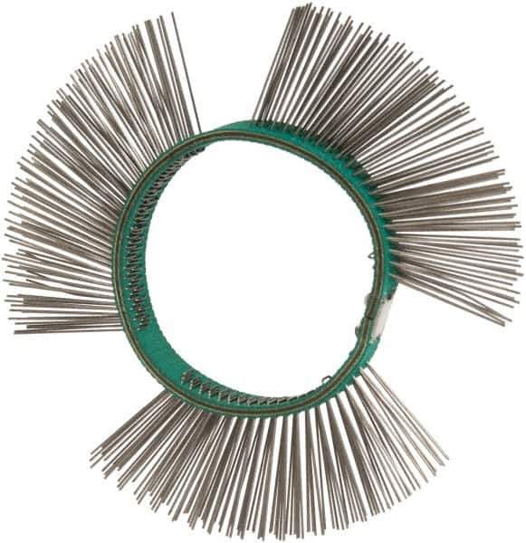 PRO-SOURCE - 4" Diam Angle & Disc Grinder Brush - For Use with Utility Surface Blasters - Industrial Tool & Supply