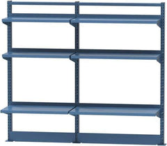 Lista - Steel Workbench & Workstation Riser Combination - 48" High, Use with 72" Long Workbenches - Industrial Tool & Supply