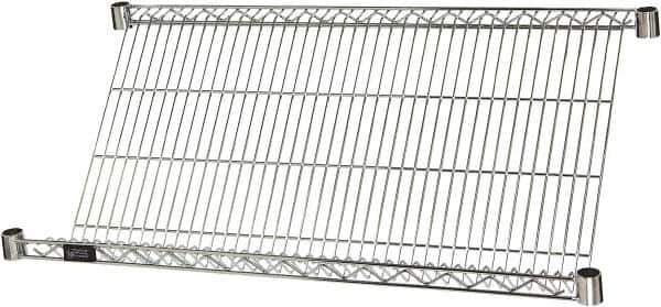 Quantum Storage - 1 Shelf Wire Shelving Unit - 36" Wide x 18" Deep x 1" High, - Industrial Tool & Supply