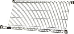 Quantum Storage - 1 Shelf Wire Shelving Unit - 36" Wide x 24" Deep x 1" High, - Industrial Tool & Supply
