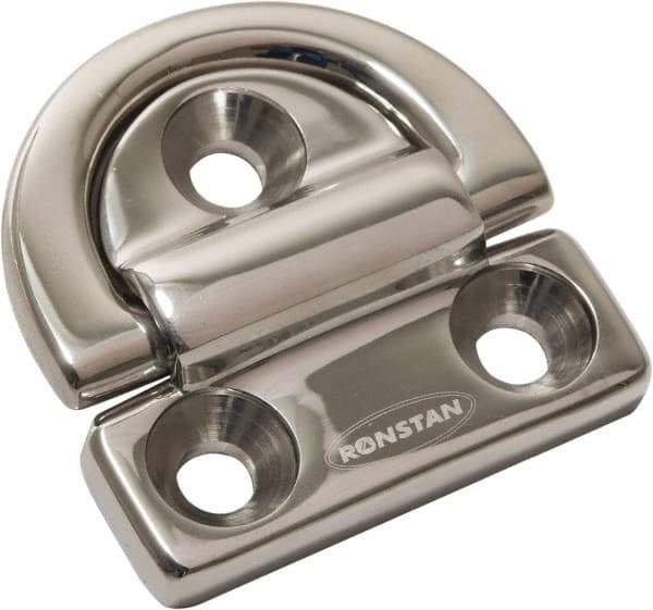 Ronstan - 16,060 Lbs. Load Limit Pad Eye - For Use with 3/8 Inch Rope - Industrial Tool & Supply