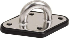 Ronstan - 4,400 Lbs. Load Limit Pad Eye - For Use with 1/4 Inch Rope - Industrial Tool & Supply