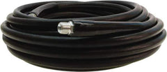 Continental ContiTech - 50' Long, 3/8 Male Rigid x Male Swivel, -20 to 250°F, Nitrile High Temp & High Pressure Hose - 3/8" ID x 0.69" OD, Black, 4,000 Max psi - Industrial Tool & Supply