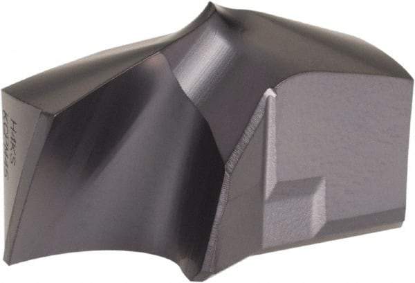 Kennametal - Series KSEM Plus, 26mm Diam Grade KCPM45 140° Replaceable Drill Tip - Carbide, TiAlN Finish, 5 Seat Size - Industrial Tool & Supply