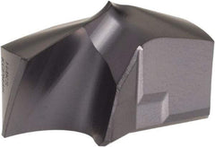 Kennametal - Series KSEM Plus, 26mm Diam Grade KCPM45 140° Replaceable Drill Tip - Carbide, TiAlN Finish, 5 Seat Size - Industrial Tool & Supply