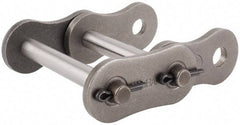 U.S. Tsubaki - 1-3/4" Pitch, ANSI 140-2, Cottered Roller Chain Connecting Link - For Use with Double Strand Chain - Industrial Tool & Supply