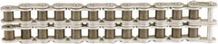 U.S. Tsubaki - 1-1/4" Pitch, ANSI 100-2, Double Strand Roller Chain - Chain No. 100-2, 9,300 Lb. Capacity, 10 Ft. Long, 3/4" Roller Diam, 3/4" Roller Width - Industrial Tool & Supply