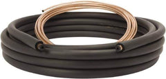 Mueller Industries - 50' Long, LL - 3/8, SL - 1-1/8" OD, Copper Refrigeration Tube - LL - .032, SL - .050" Wall Thickness, 39.45 Lb per Coil - Industrial Tool & Supply