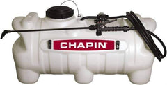 Chapin - 25 Gal Chemical Safe Garden Hand Sprayer - Use with Cleaners/Degreasers, Polyethylene Tank, Wide Mouth, Reinforced Hose - Industrial Tool & Supply