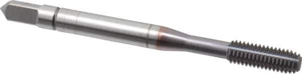 Balax - #10-32 UNF 2B H5 Thread Limit Bottoming Thread Forming Tap - Powdered Metal High Speed Steel, TiCN Finish, 2-3/8" OAL, 0.6" Thread Length, Right Hand Thread, Series BXSTEEL - Exact Industrial Supply