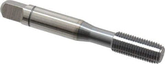 Balax - 3/8-24 UNF 2B H8 Thread Limit Bottoming Thread Forming Tap - Powdered Metal High Speed Steel, TiCN Finish, 2-15/16" OAL, 0.95" Thread Length, Right Hand Thread, Series BXSTEEL - Exact Industrial Supply