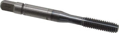 Balax - M6x1.00 Metric Coarse 6H D9 Thread Limit Bottoming Thread Forming Tap - Powdered Metal High Speed Steel, TiCN Finish, 2-1/2" OAL, 0.79" Thread Length, Right Hand Thread, Series BXSTEEL - Exact Industrial Supply