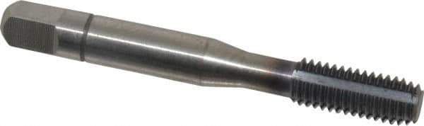 Balax - M8x1.25 Metric Coarse 6H D10 Thread Limit Bottoming Thread Forming Tap - Powdered Metal High Speed Steel, TiCN Finish, 2-23/32" OAL, 0.88" Thread Length, Right Hand Thread, Series BXSTEEL - Exact Industrial Supply