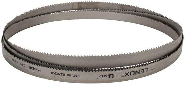 Lenox - 4 to 6 TPI, 13' 6" Long x 1" Wide x 0.035" Thick, Welded Band Saw Blade - Bi-Metal, Toothed Edge, Raker Tooth Set, Flexible Back, Contour Cutting - Industrial Tool & Supply