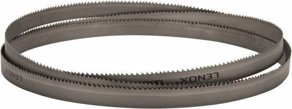 Lenox - 4 to 6 TPI, 12' 3" Long x 1" Wide x 0.035" Thick, Welded Band Saw Blade - Bi-Metal, Toothed Edge, Raker Tooth Set, Flexible Back, Contour Cutting - Industrial Tool & Supply