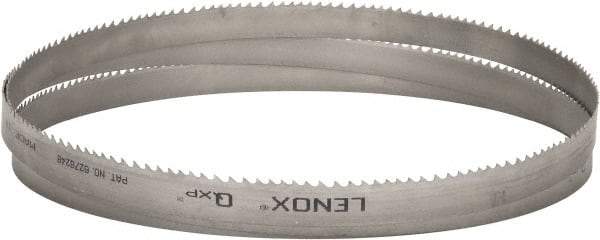 Lenox - 3 to 4 TPI, 11' 6" Long x 1" Wide x 0.035" Thick, Welded Band Saw Blade - Bi-Metal, Toothed Edge, Raker Tooth Set, Flexible Back, Contour Cutting - Industrial Tool & Supply