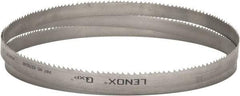 Lenox - 3 to 4 TPI, 11' 6" Long x 1" Wide x 0.035" Thick, Welded Band Saw Blade - Bi-Metal, Toothed Edge, Raker Tooth Set, Flexible Back, Contour Cutting - Industrial Tool & Supply