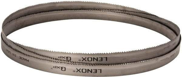 Lenox - 5 to 8 TPI, 12' 10" Long x 1" Wide x 0.035" Thick, Welded Band Saw Blade - Bi-Metal, Toothed Edge, Raker Tooth Set, Flexible Back, Contour Cutting - Industrial Tool & Supply