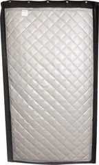 Singer Safety - 10' Long x 48" Wide, Fiberglass Panel - ASTM E-84 Specification, Metallic Gray - Industrial Tool & Supply