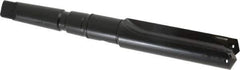 Allied Machine and Engineering - Series 2.5, 1-3/16 to 1-3/8" Diam, 3MT Taper Shank, Straight Flute Spade Drill - 3-3/8" Max Depth, 6-15/64" Body Length, 9-25/32" OAL, Short Length, Through Coolant - Industrial Tool & Supply