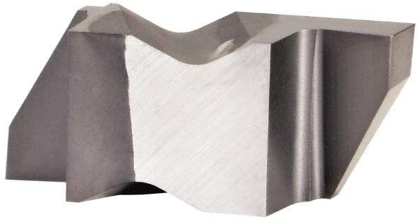 Kennametal - 3094NG Grade KCU10, 2.39mm Cutting Width Carbide Grooving Insert - 3.81mm Max Depth of Cut, Right Hand, 0.19mm Corner Radius, AlTiN Finish - Industrial Tool & Supply