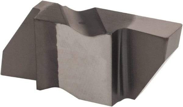 Kennametal - 4189NG Grade KCU10, 4.8mm Cutting Width Carbide Grooving Insert - 6.35mm Max Depth of Cut, Right Hand, 0.57mm Corner Radius, AlTiN Finish - Industrial Tool & Supply