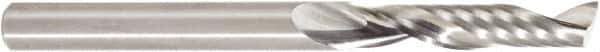 Amana Tool - 1/4" Cutting Diam x 1-1/4" Length of Cut, 1 Flute, Upcut Spiral Router Bit - Uncoated, Right Hand Cut, Solid Carbide, 3" OAL x 1/4" Shank Diam, 30° Helix Angle - Industrial Tool & Supply