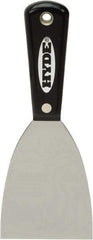 Hyde Tools - Flexible High Carbon Steel 1-Edge Scraper - 3" Blade Width, Nylon Handle - Industrial Tool & Supply