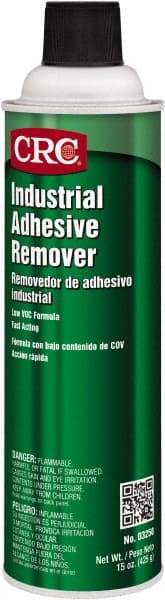 CRC - 19 oz Aerosol Can Adhesive Remover - VOC Content g/L 0, Removes Adhesives - Industrial Tool & Supply