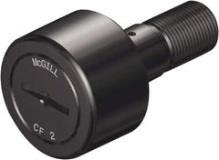 McGill - 1/2" Roller Diam x 3/8" Width, 3/16" Stud Diam x 5/8" Length, Sealed Stud Cam Follower - Steel, 1/4" Thread Length, 10-32 Thread, 1.03" OAL, 680 Lb Dynamic Cap, 790 Lb Static Cap - Industrial Tool & Supply