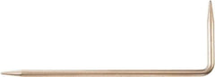 Ampco - 3/4" Offset Nonsparking Punch - 17-3/4" OAL, Nickel Aluminum Bronze - Industrial Tool & Supply