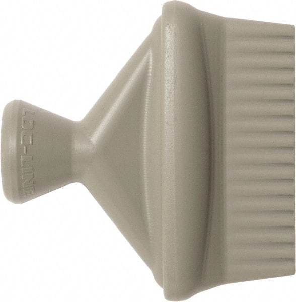 Loc-Line - 1/4" Hose Inside Diam, Coolant Hose Nozzle - Unthreaded, for Use with Loc-Line Modular Hose System, 20 Pieces - Industrial Tool & Supply