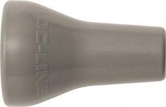 Loc-Line - 1/2" Hose Inside Diam x 3/8" Nozzle Diam, Coolant Hose Nozzle - Unthreaded, for Use with Loc-Line Modular Hose System, 50 Pieces - Industrial Tool & Supply