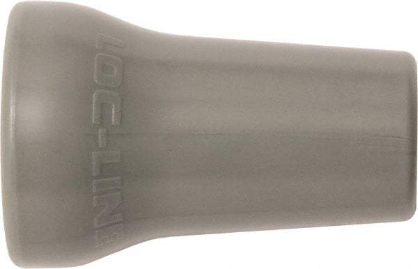 Loc-Line - 1/2" Hose Inside Diam x 1/2" Nozzle Diam, Coolant Hose Nozzle - Unthreaded, for Use with Loc-Line Modular Hose System, 50 Pieces - Industrial Tool & Supply